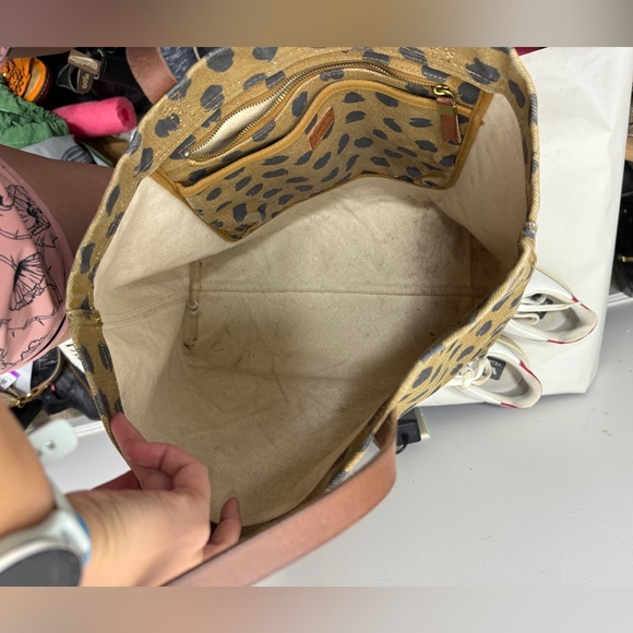 Madewell The Canvas Transport Tote in Painted Spots - Picture 5 of 16